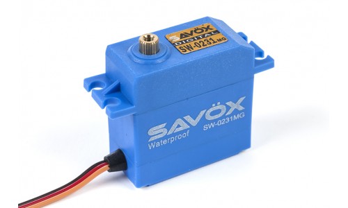 Throttle Servo -Savox SW-0231MG WATERPROOF